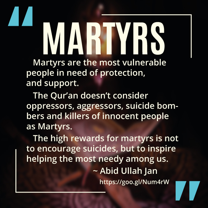 Martyrs in Islam - Abid Ullah Jan